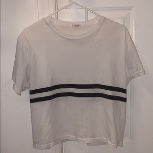 Basic Brandy Melville t-shirt with two stripes